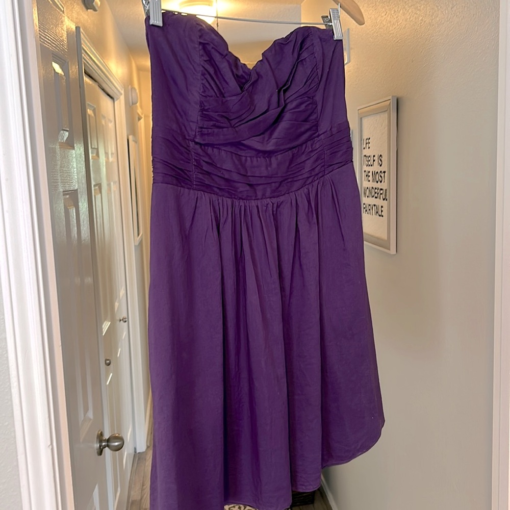 Purple express dress